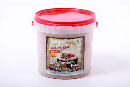 Sare de baie sulfoiodurată TRANDAFIR 5kg